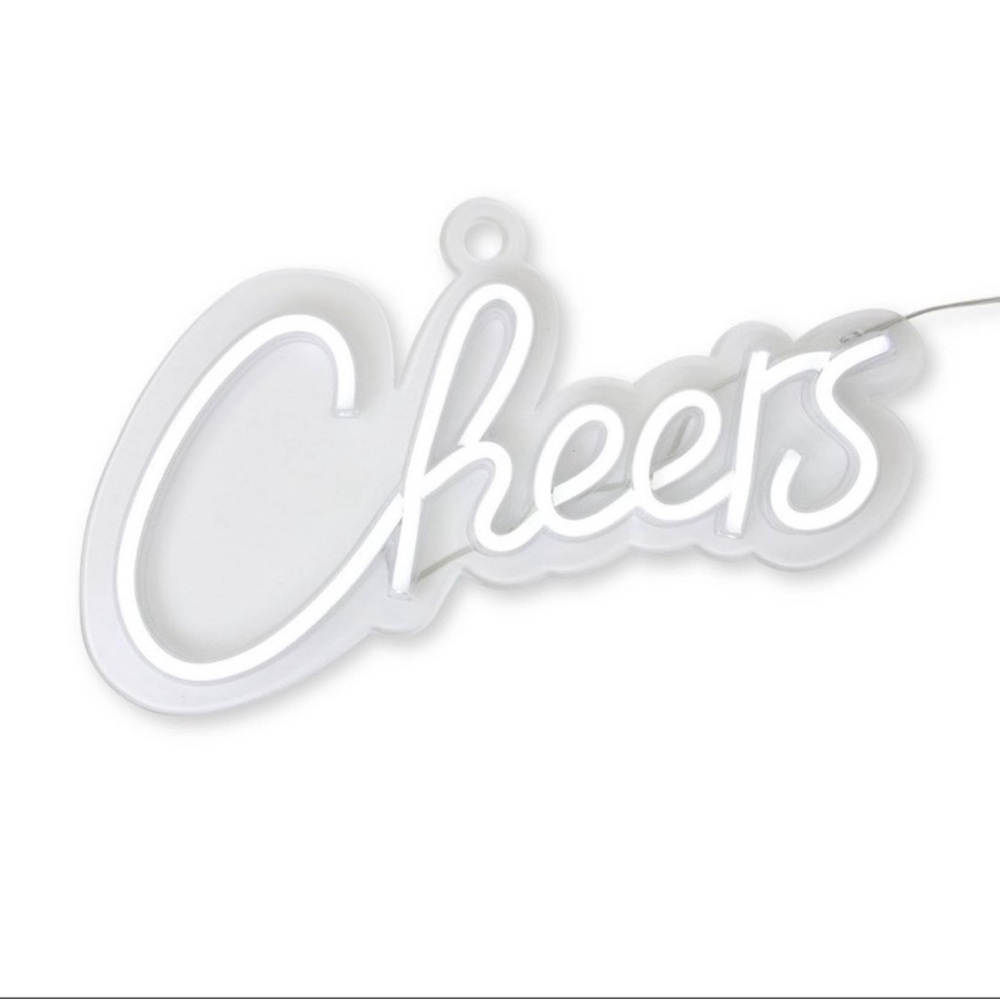 New! Target Bullseye Playground Cheers LED Faux Neon Light, indoor